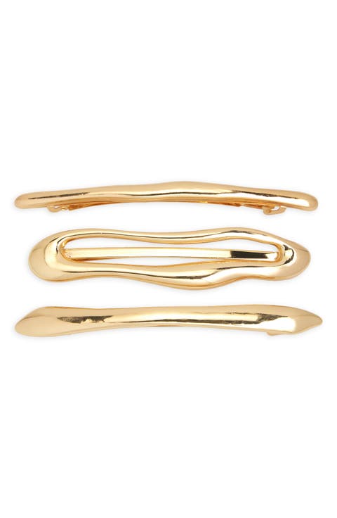 Set of 3 Barrettes