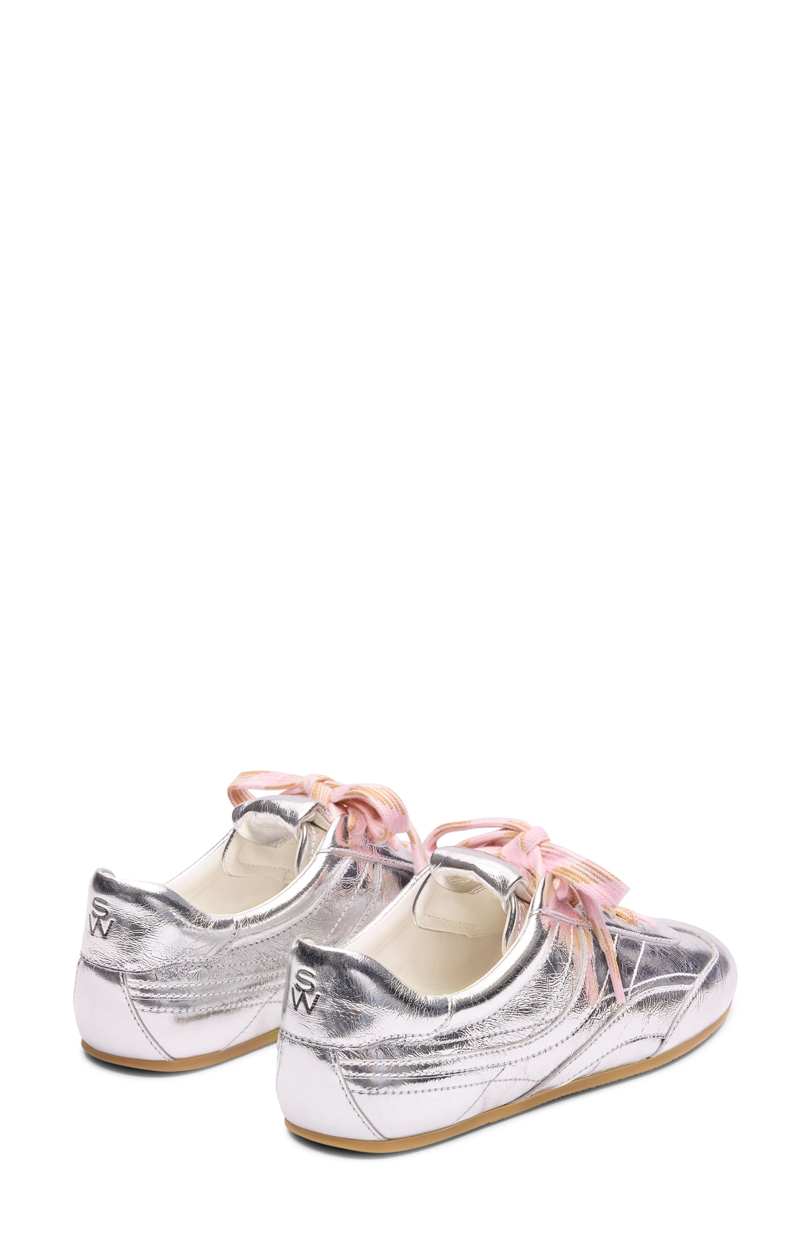 Vander Sneaker, Alternate, color, SILVER LAME