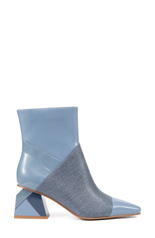 Ninety Union Sienna Colorblock Bootie In Blue