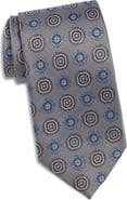 Nordstrom Floral Medallion Silk Jacqard Tie