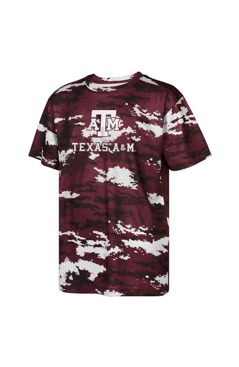 Outerstuff Youth Outerstuff Maroon Texas A&M Aggies Scrimmage Sublimated T-Shirt, Alternate, color, 