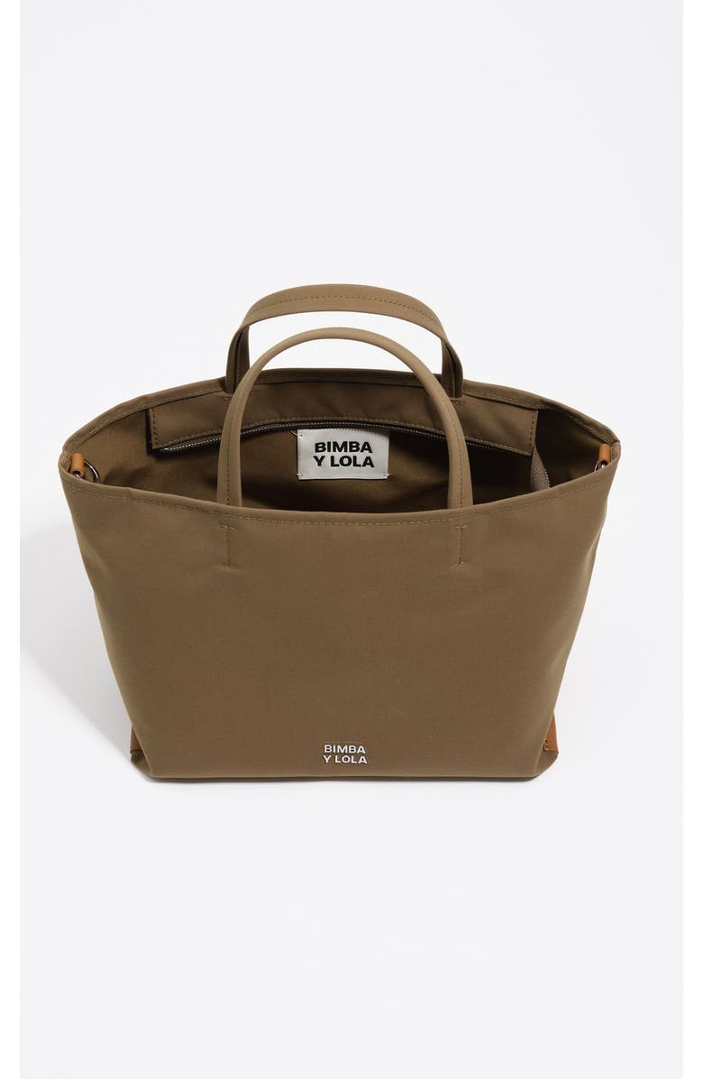 Bimba y Lola Small Nylon Chihuahua Shopper Bag, Alternate, color, Olive