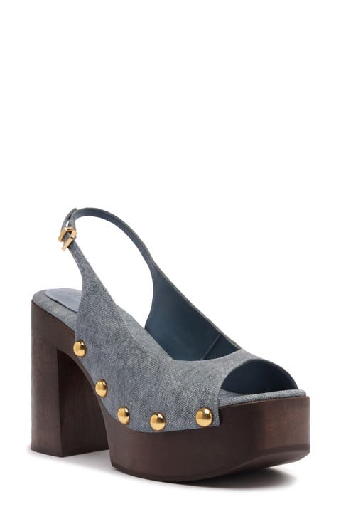 Rose Slingback Platform Sandal (Women)