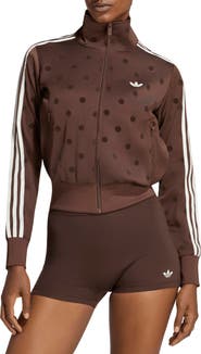 adidas Originals Firebird Polka Dot Satin Track Jacket