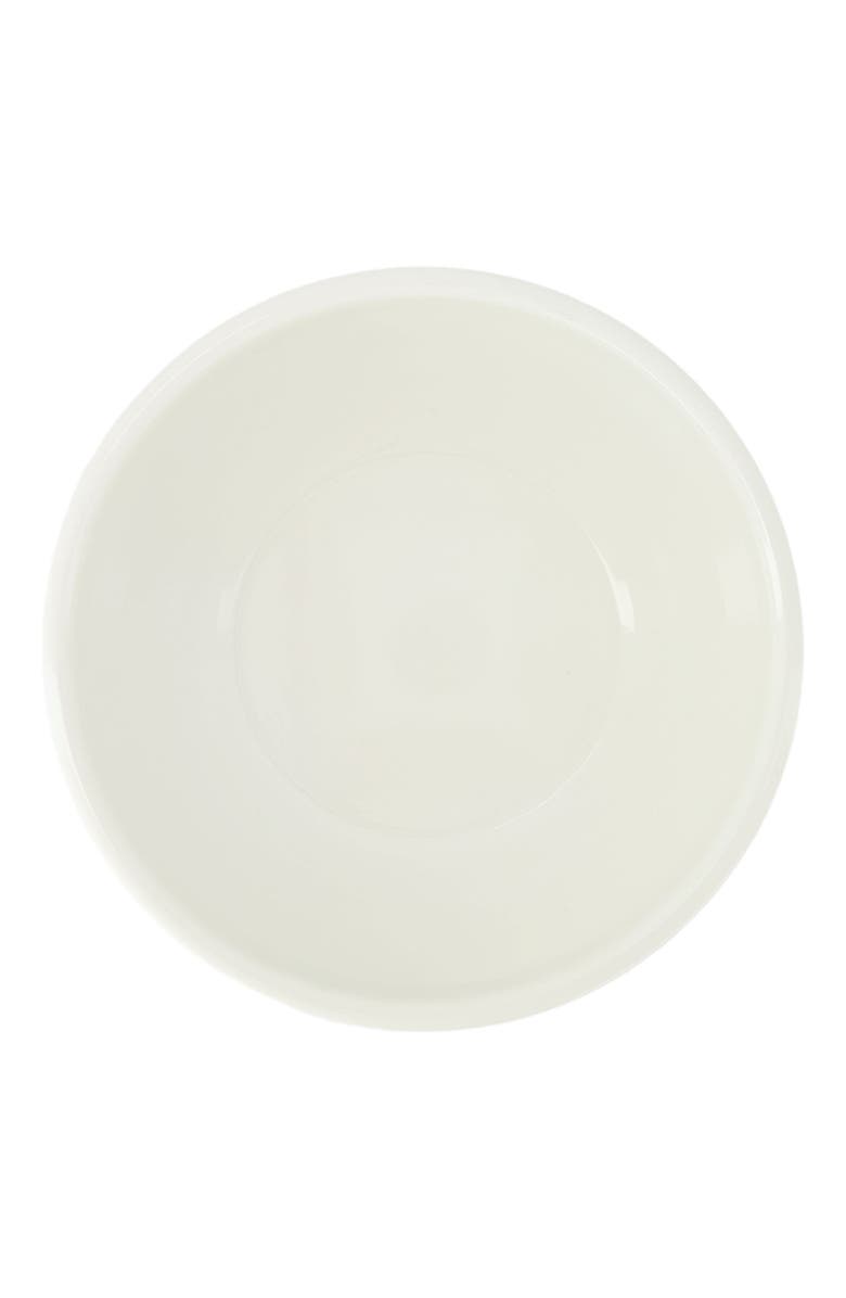 Elifle Two Tone Enamel Serving Bowl, Alternate, color, Royal Blue & Ivory