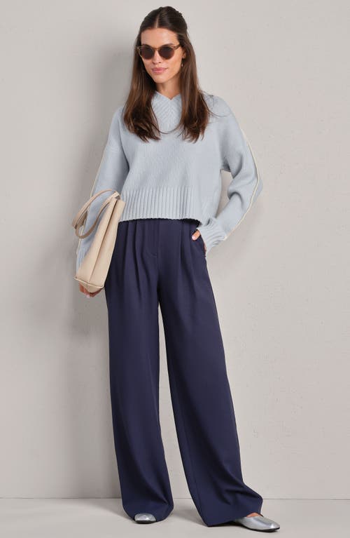 Rhone Westside V-neck Sweater In Gray