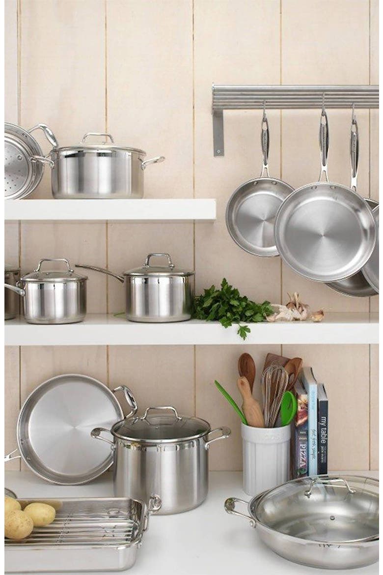 iconiX™ 10" Frypan, Alternate, color, SILVER