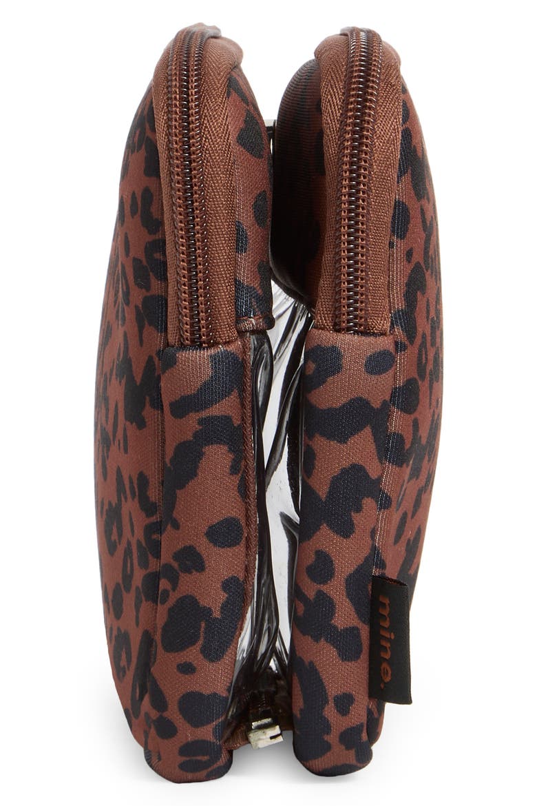 Double Detachable Pouch, Alternate, color, BROWN
