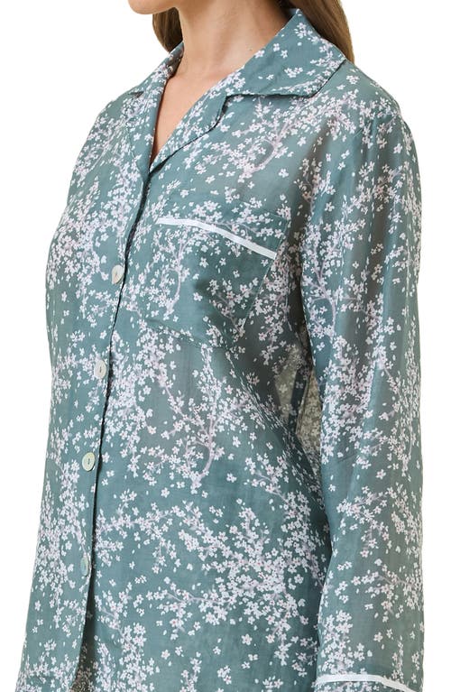 PAPINELLE PAPINELLE CHERI BLOSSOM COTTON & SILK PAJAMAS