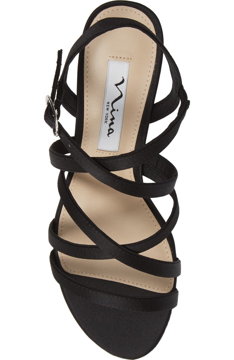 Nina Genaya Strappy Evening Sandal, Alternate, color,