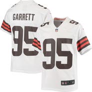Nike Youth Nike Myles Garrett White Cleveland Browns Game Jersey