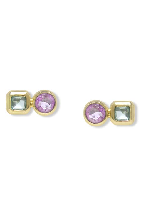 Cléo Jaeda Double Stud Earrings