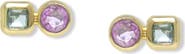 Anzie Cléo Jaeda Double Stud Earrings