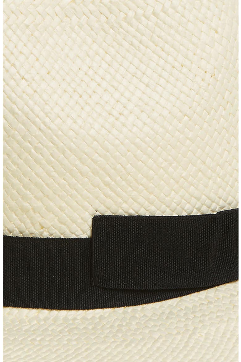 Woven Straw Panama Hat, Alternate, color, NATURAL