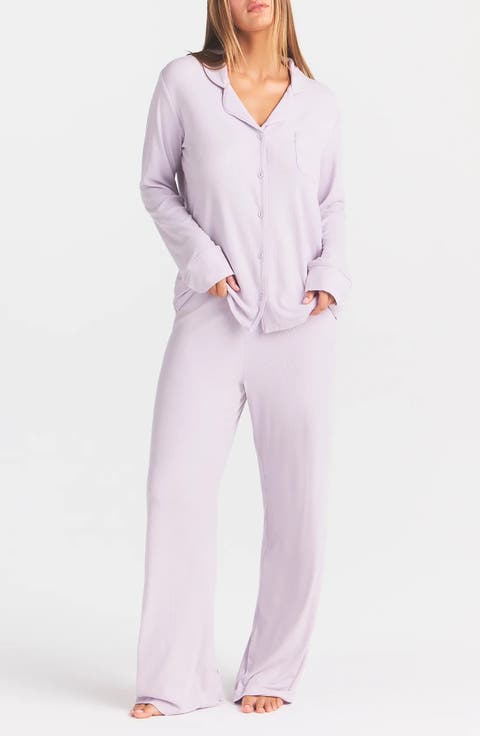 Soft Lounge Rib Sleep Set