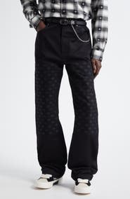 AMIRI MA Quad Jacquard Cotton & Wool Carpenter Jeans