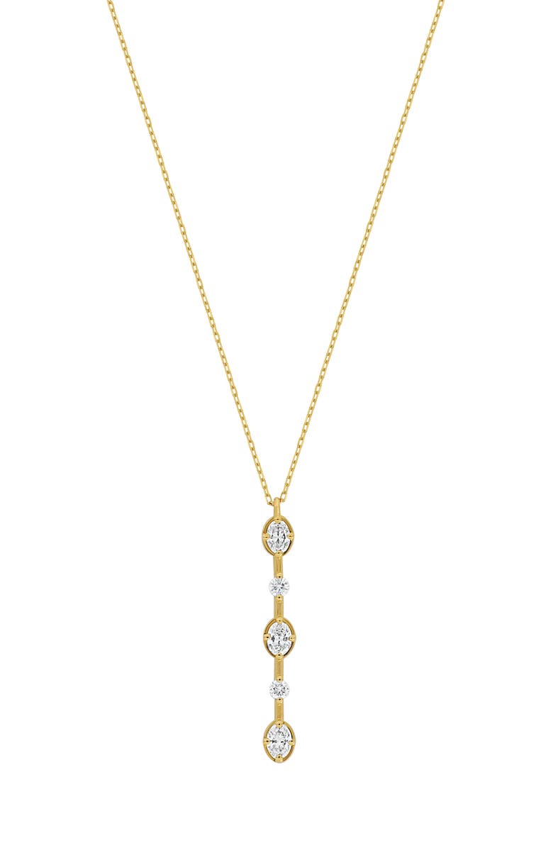 Bony Levy Aviva 18K Yellow Gold Diamond Vertical Bar Pendant Necklace - 0.30ct., Main, color, 18K Yellow Gold