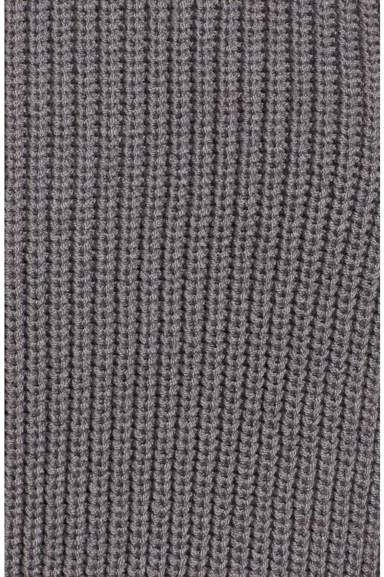 Puff Sleeve Turtleneck Sweater, Alternate, color, GREY DECEMBER