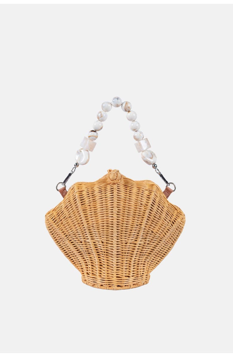 Jelavu Shelly Stone Crossbody Bag, Main, color, Natural
