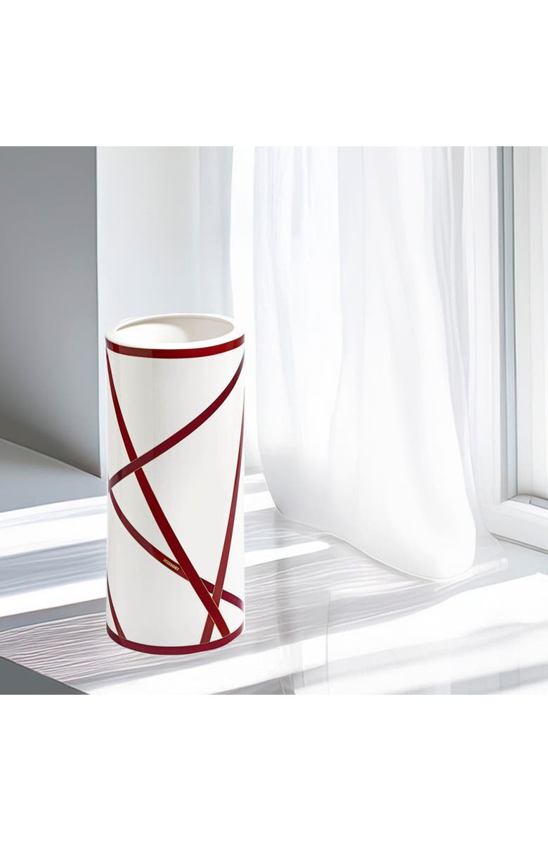 Missoni High Vase, Alternate, color, Bordeaux