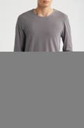 ALEX CRANE Long Sleeve Organic Cotton Crewneck T-Shirt