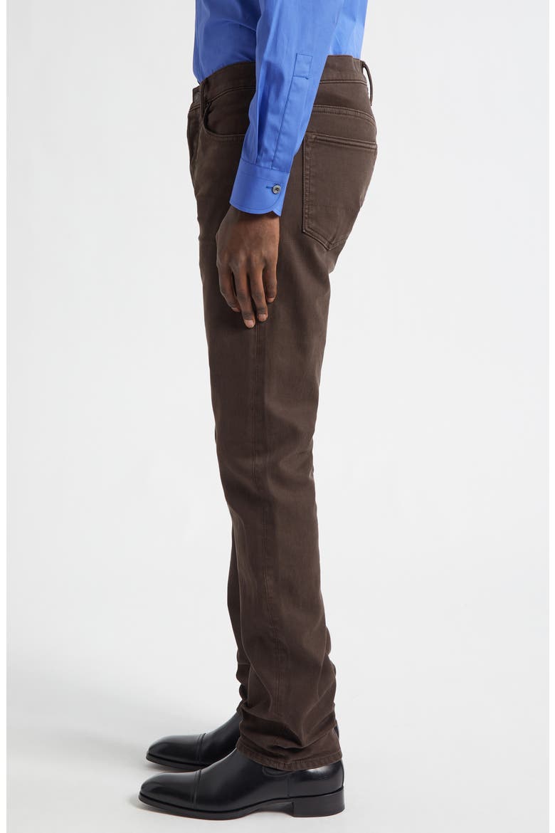 Western Corduroy Straight Leg Jeans, Alternate, color, DARK CHOCOLATE