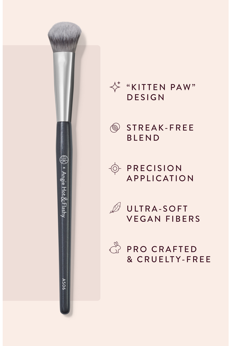 Angie Hot & Flashy A506 Concealer Brush, Alternate, color, Grey