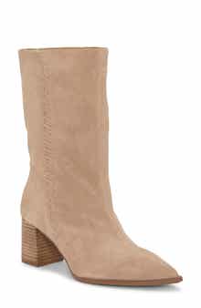 Lorrys Whipstitch Block Heel Boot