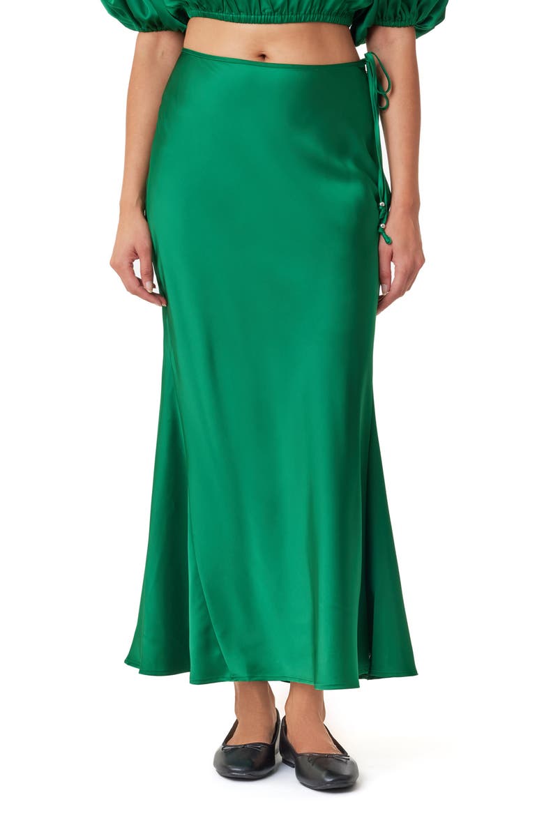 Scotch & Soda Bias Cut Midi Skirt, Main, color,