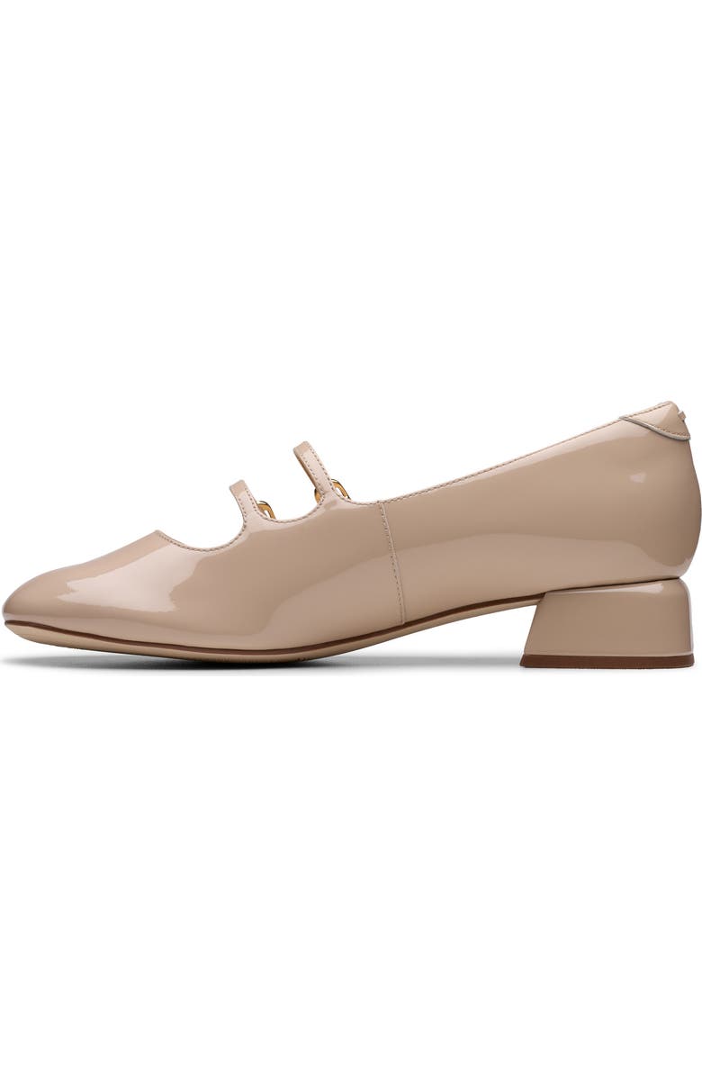 Clarks<sup>®</sup> Daiss Shine Mary Jane Pump, Alternate, color, Sand Patent