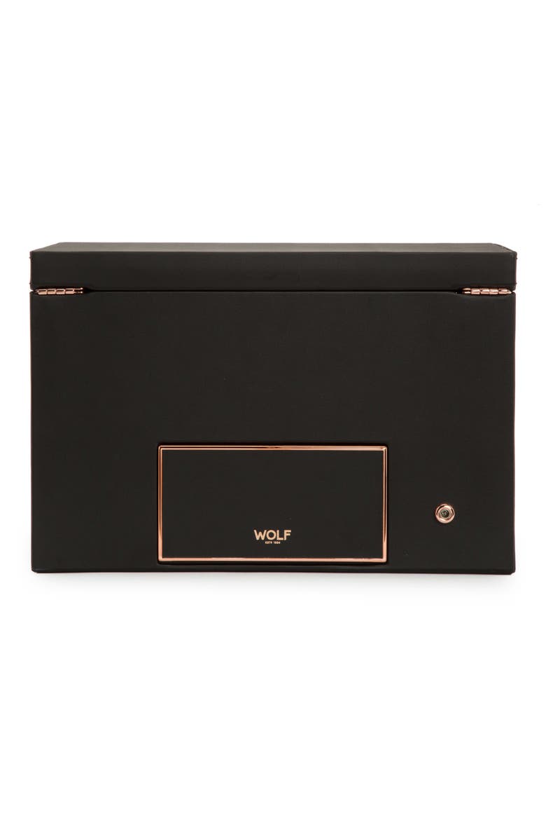 Axis Double Watch Winder with Storage, Alternate, color, COPPER