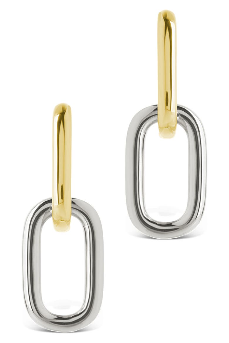 Estella Dualtone Dangle Earrings, Alternate, color, DUALTONE
