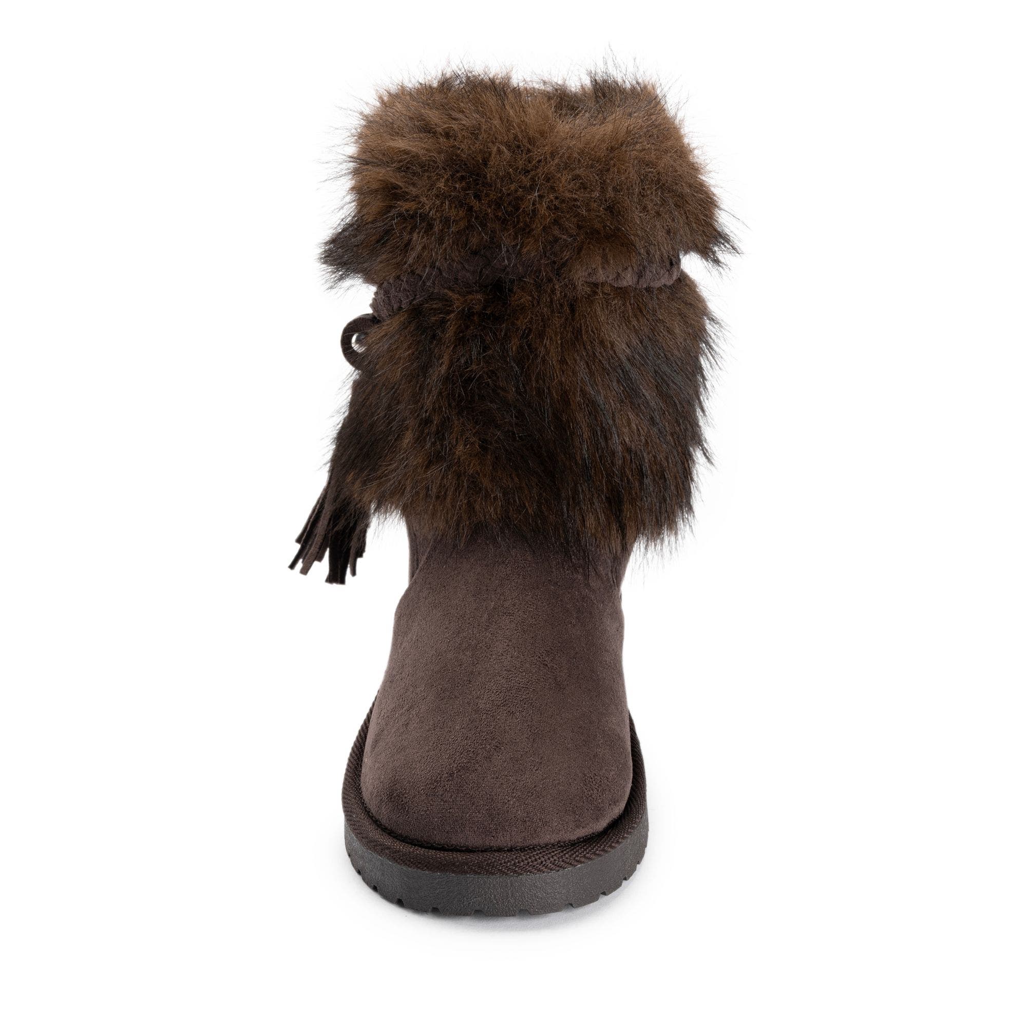 Women's Ettore Faux Fur Mid Calf Boots, Alternate, color, Chocolate
