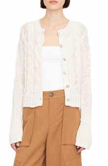 Vince Cable Front Cardigan