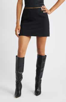 Open Edit The Icon A-Line Miniskirt