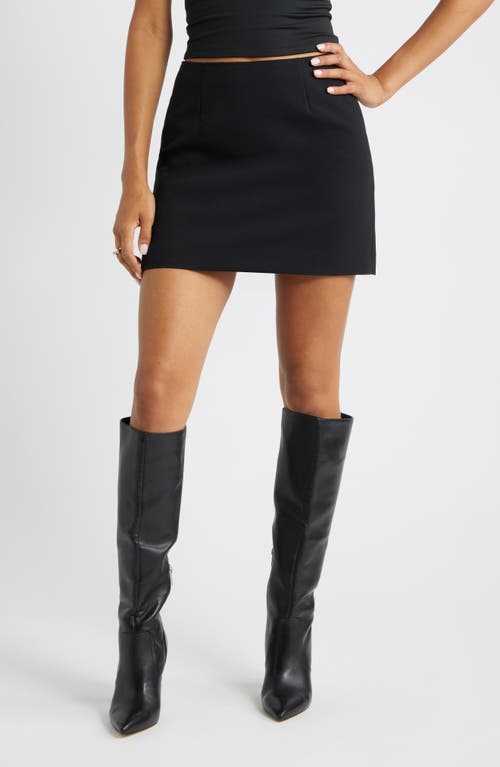 Open Edit The Icon A-line Miniskirt In Blue