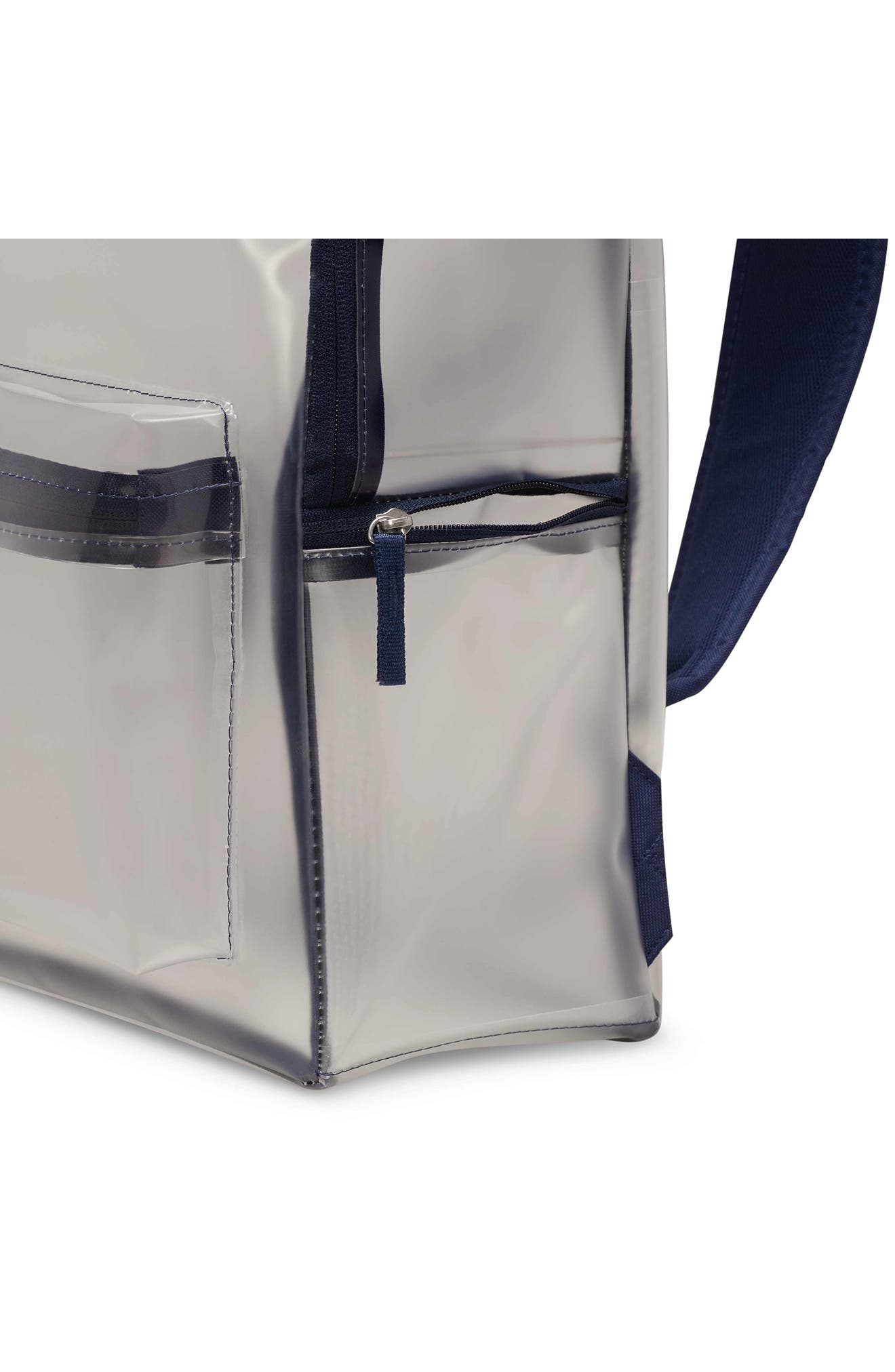 Nike Kids' Crystal Backpack, Alternate, color, Clear/ Midnight Navy