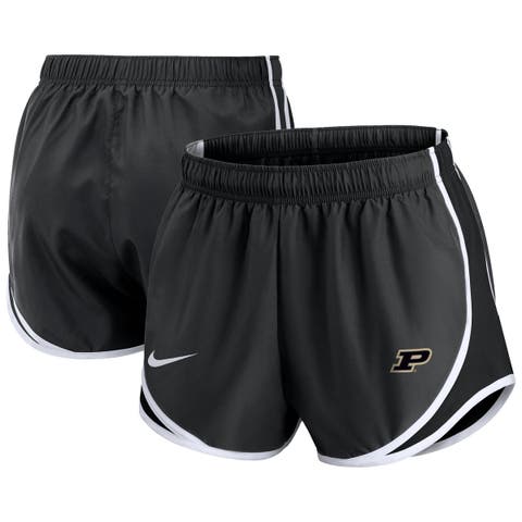 Women's Nike Black Purdue Boilermakers Tempo Dri-FIT Shorts
