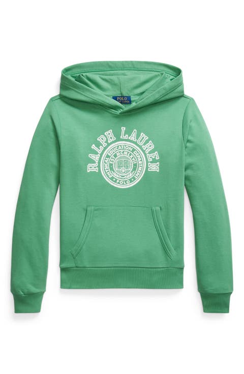 Kids' Logo French Terry Graphic Hoodie (Big Kid)