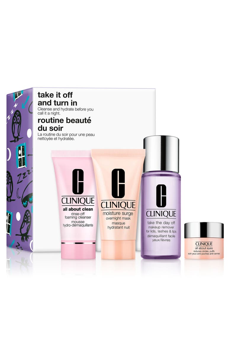 Take It Off and Turn In: Skin Care Set, Main, color, NO COLOR