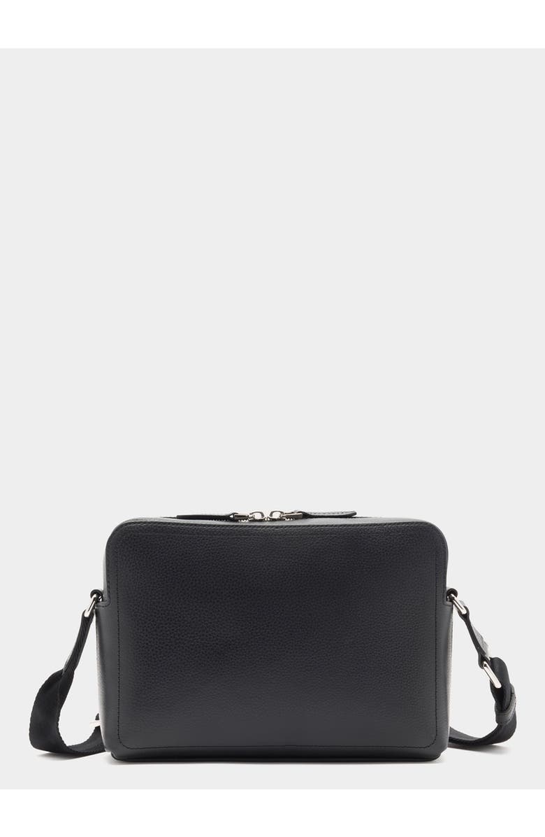 Bally Capitol Crossbody Bag in Leather, Alternate, color, Black+Palladio