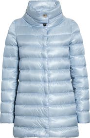 Herno Amelia Water Resistant High-Low Down Jacket
