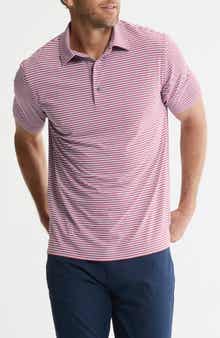 JACHS Performance Stripe Polo