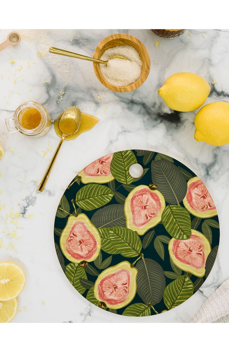 Deny Designs 83 Oranges Guava Cutting Board, Alternate, color,