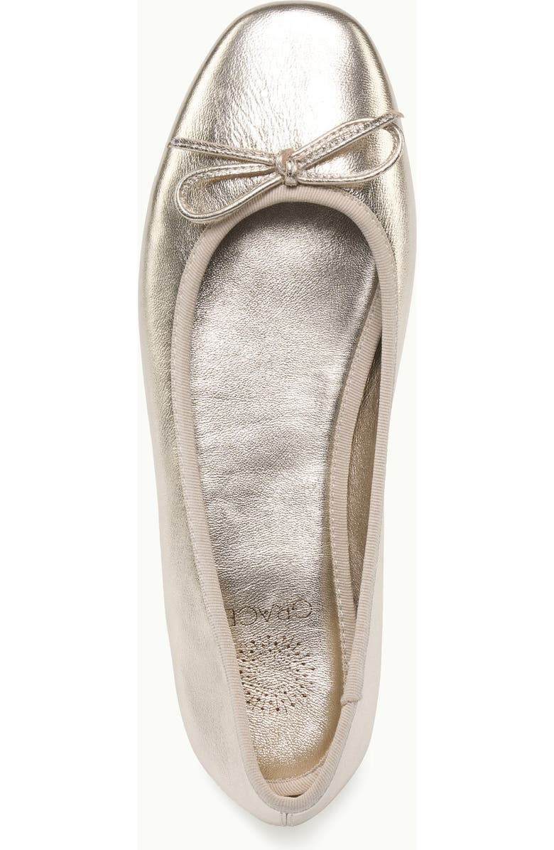 Grace Footwear Lily Ballerina, Alternate, color, Light Gold