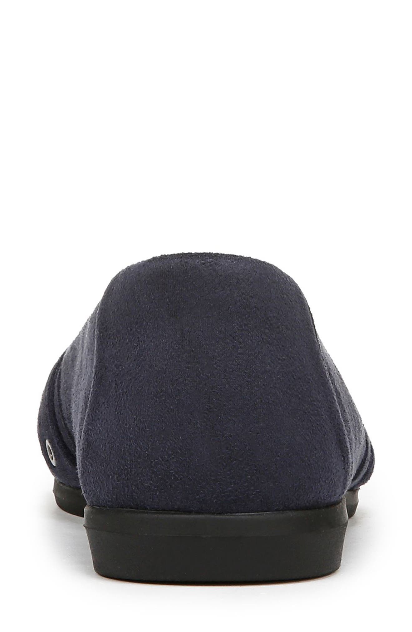 LifeStride Kira Grommet Strap Flat, Alternate, color, Navy Blazer