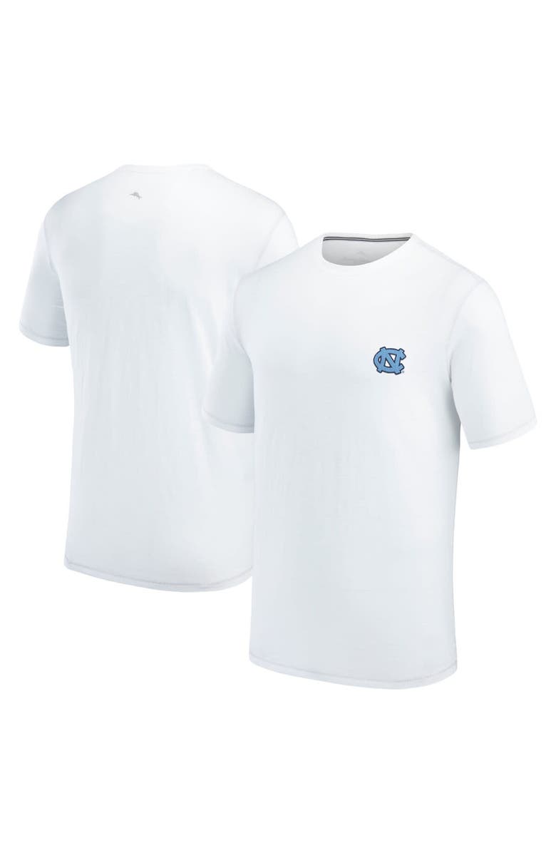 Tommy Bahama Men's Tommy Bahama White North Carolina Tar Heels Sport Bali Beach T-Shirt, Main, color, 