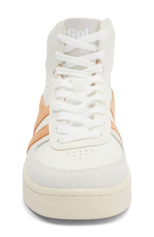 Gola Slam Trident Trainer Sneaker In White