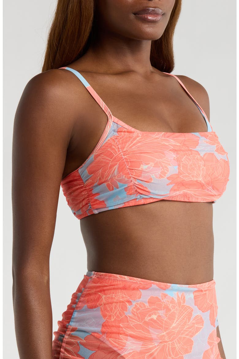Tawnie Bikini Top, Alternate, color, PINK AND BLUE PEONIES