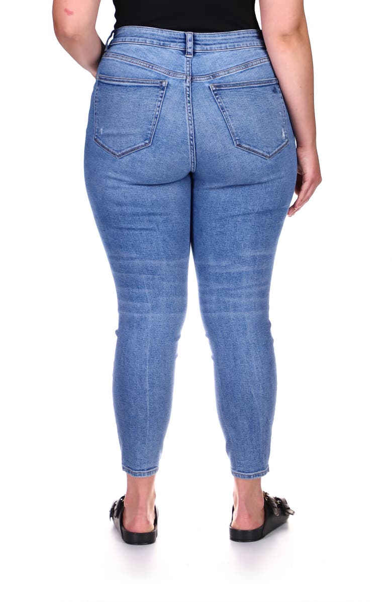DL1961 Florence Instasculpt Ripped Ankle Skinny Jeans, Alternate, color,